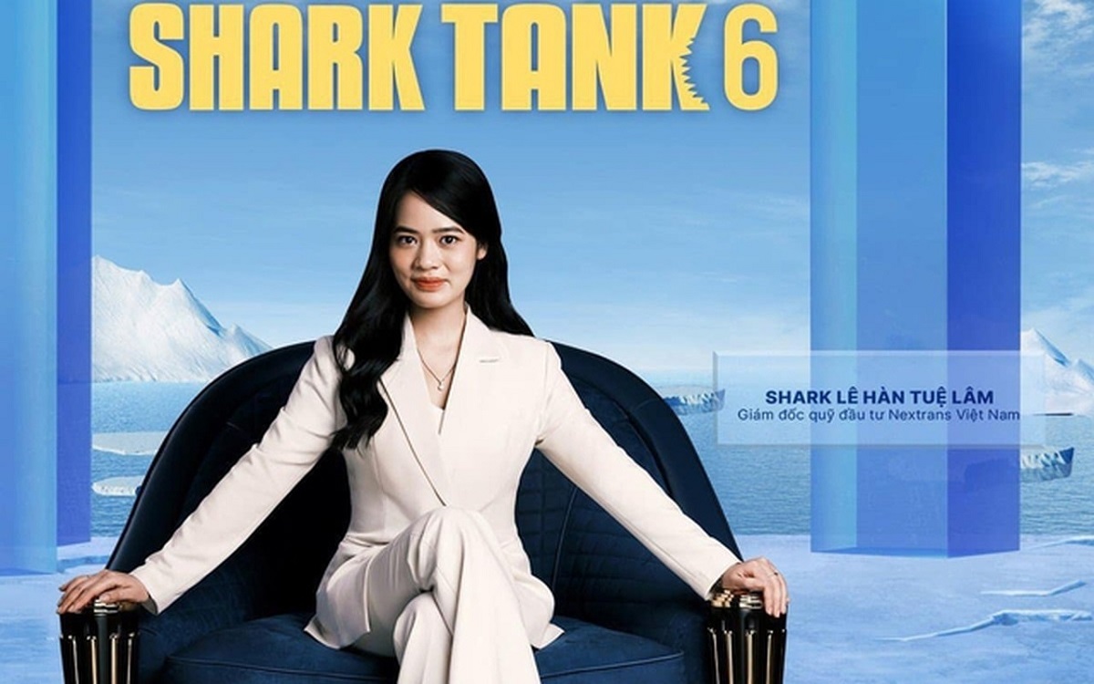 Hình ảnh đầy quyền lực của Shark Lâm trong Shark Tank mùa 6